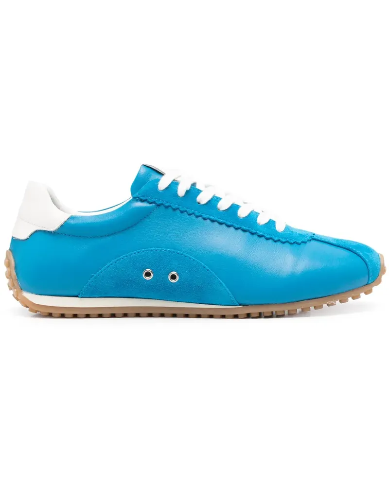 Sandro Sneakers aus Leder - Blau Blau