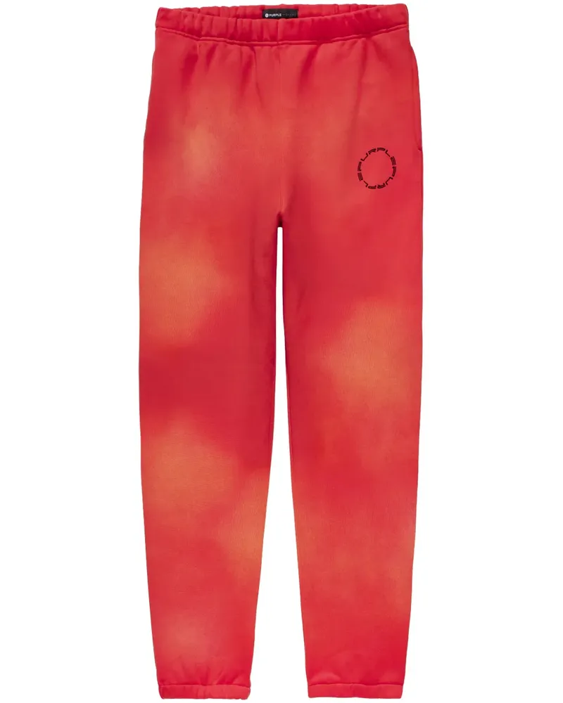 PURPLE BRAND Ausgeblichene P440 Jogginghose - Rot Rot