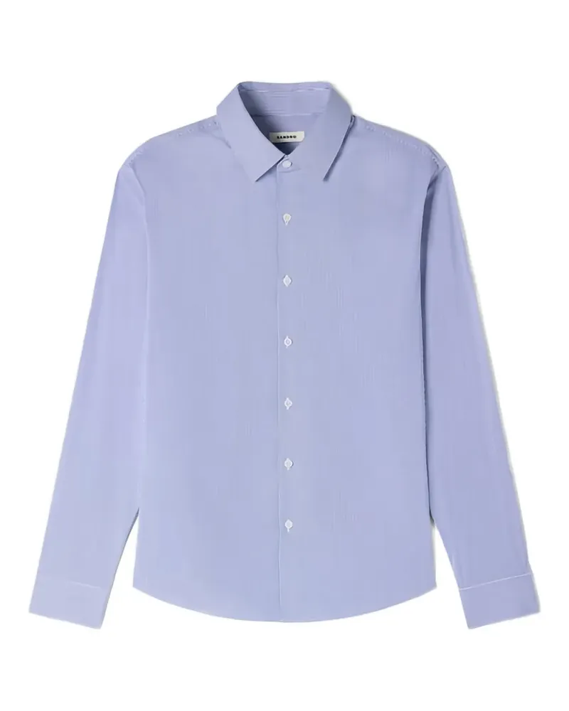 Sandro Gestreiftes Hemd - Blau Blau