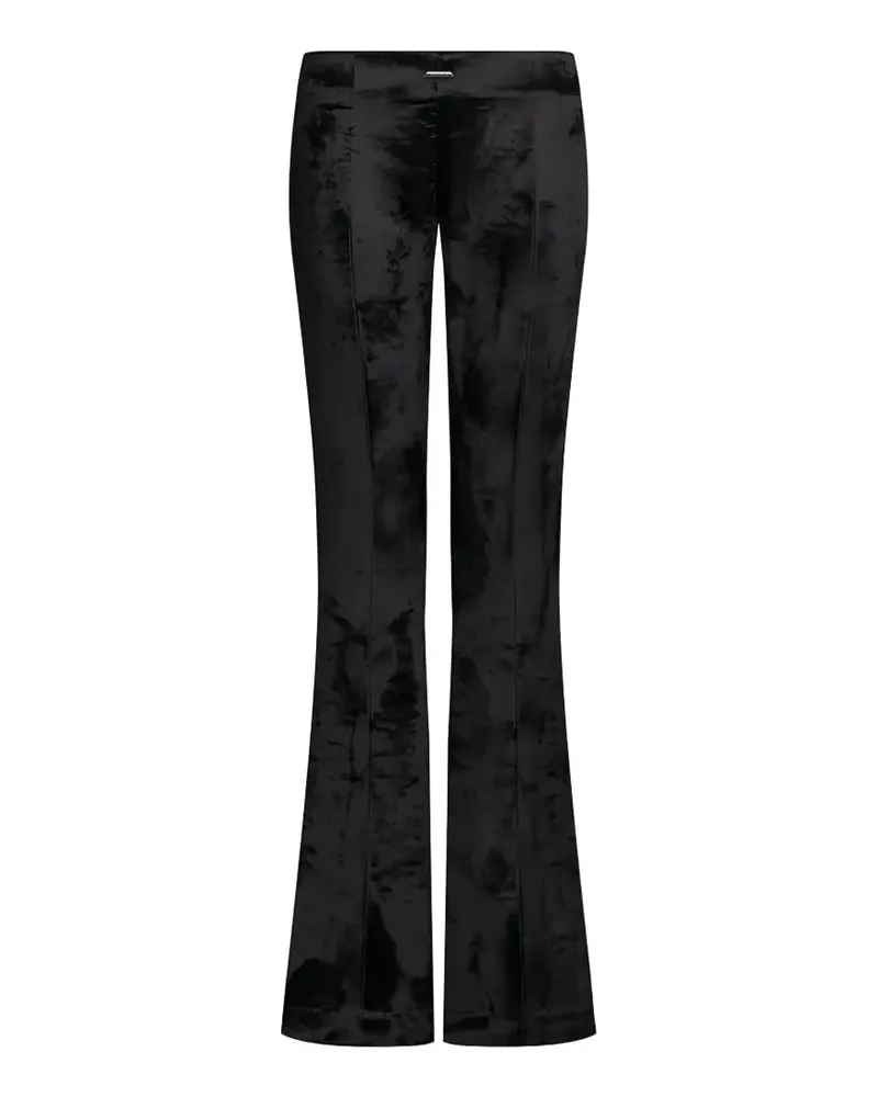 Dondup velvet flared trousers - Schwarz Schwarz