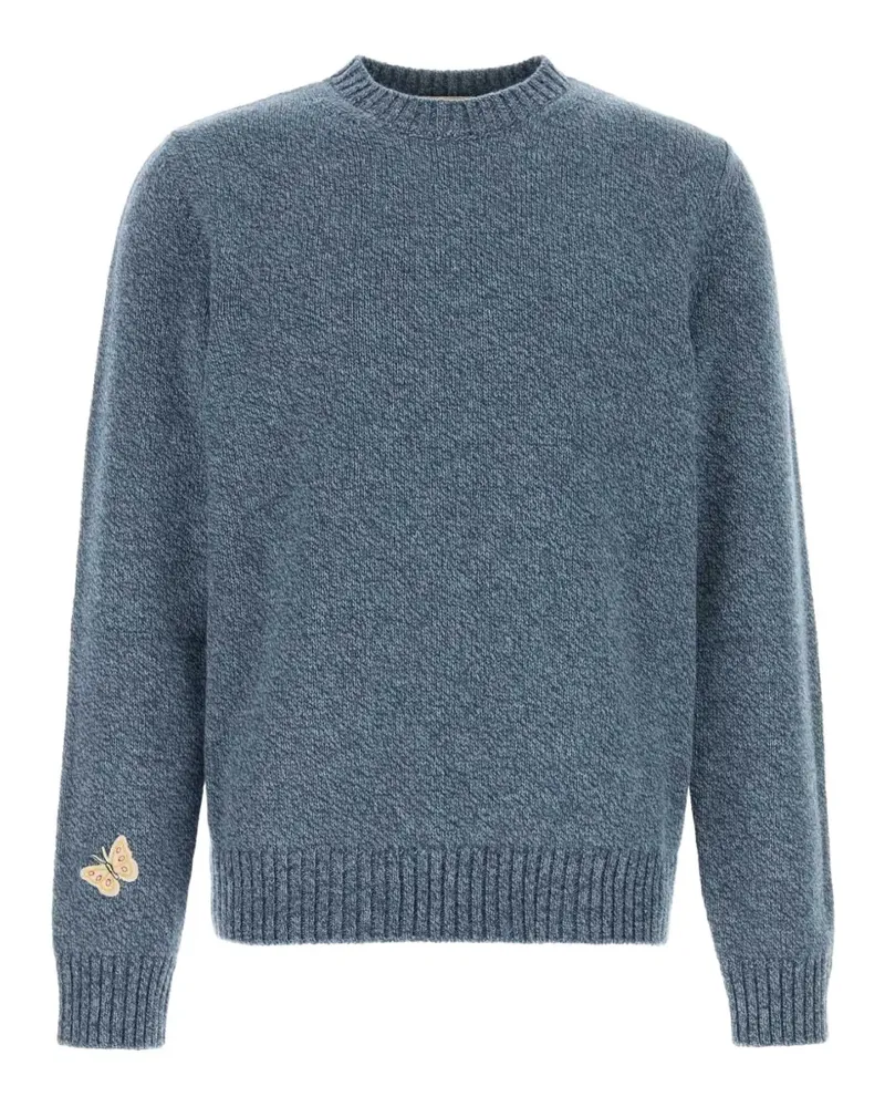 Valentino Garavani Pullover mit Schmetterling-Stickerei - Blau Blau
