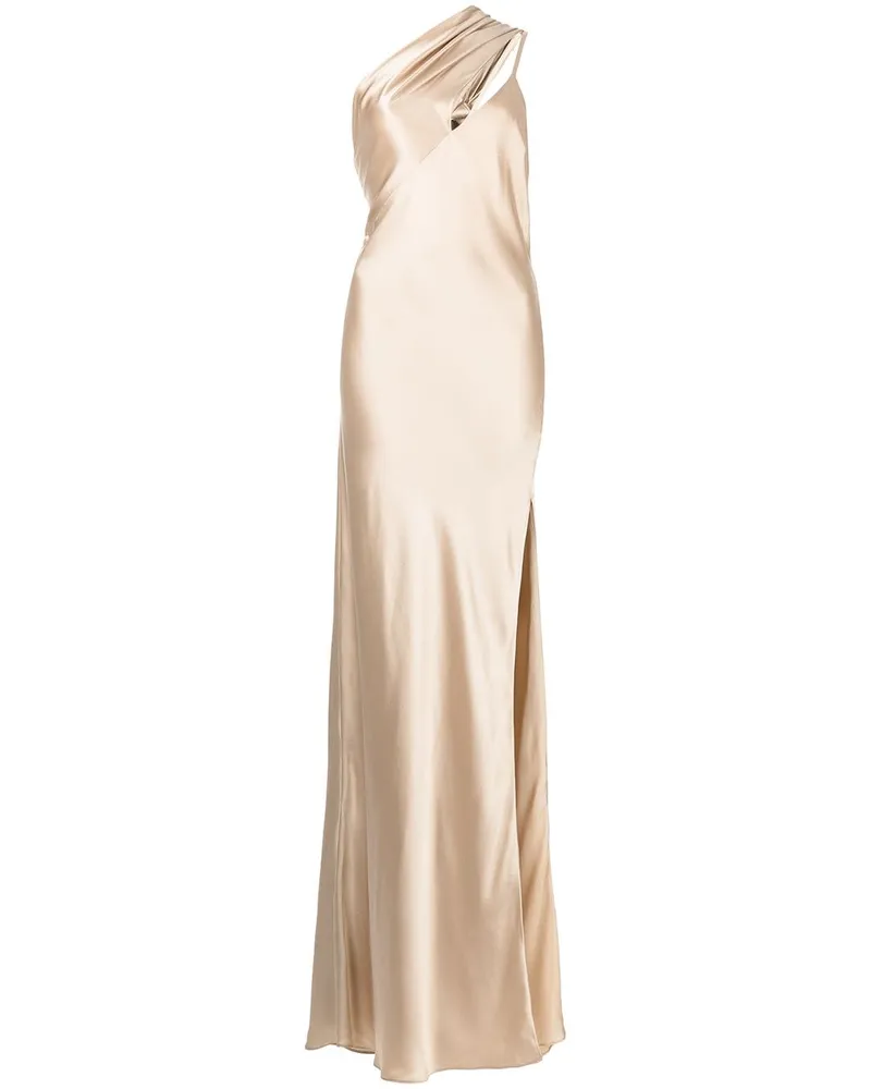 mason by michelle mason Asymmetrisches Abendkleid - Gold Gold