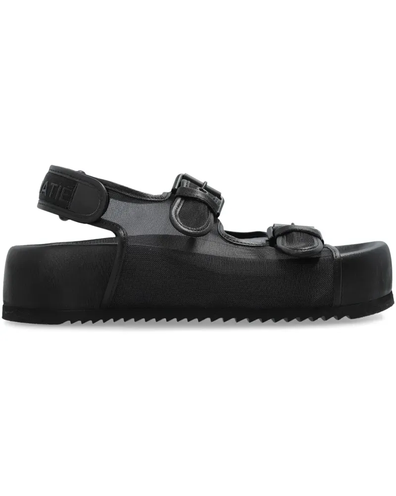 Vic Matié Tulle Sandalen - Schwarz Schwarz