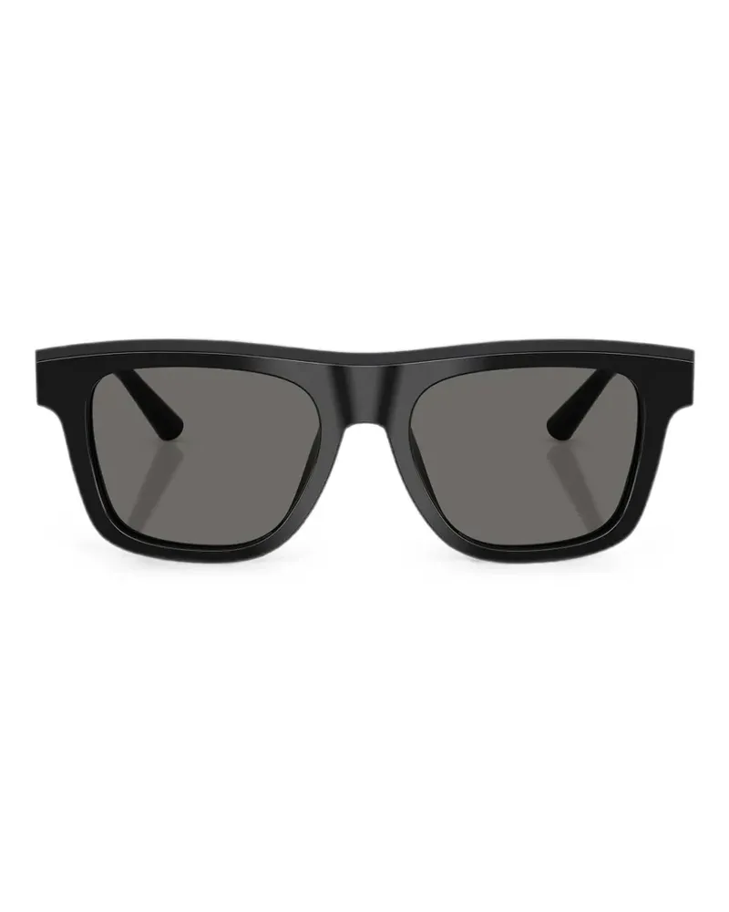 Dolce & Gabbana Sonnenbrille mit eckigem Gestell - Schwarz Schwarz
