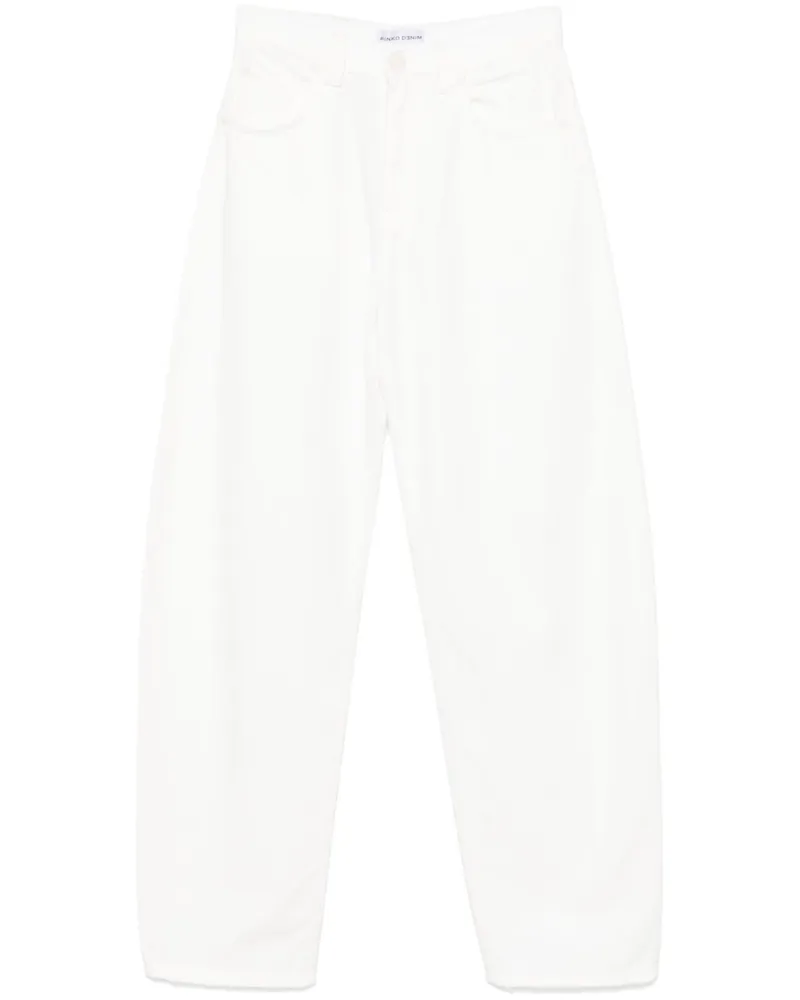 Pinko Jeans mit lockerem Schnitt - Weiß Weiß