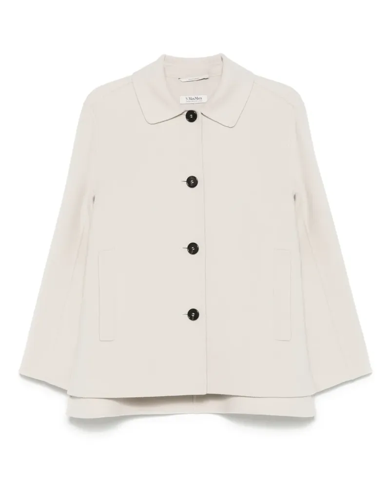 Max Mara Einreihiger Mantel - Nude Nude