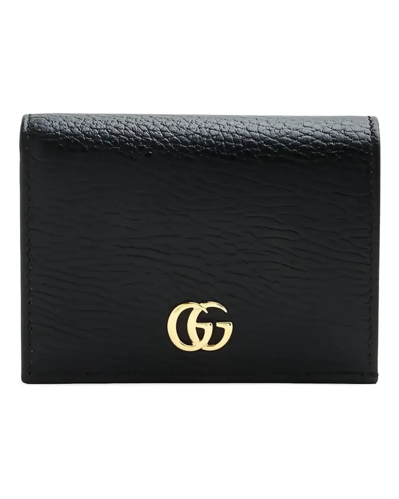 Gucci Kartenetui mit Logo-Schild - Schwarz Schwarz