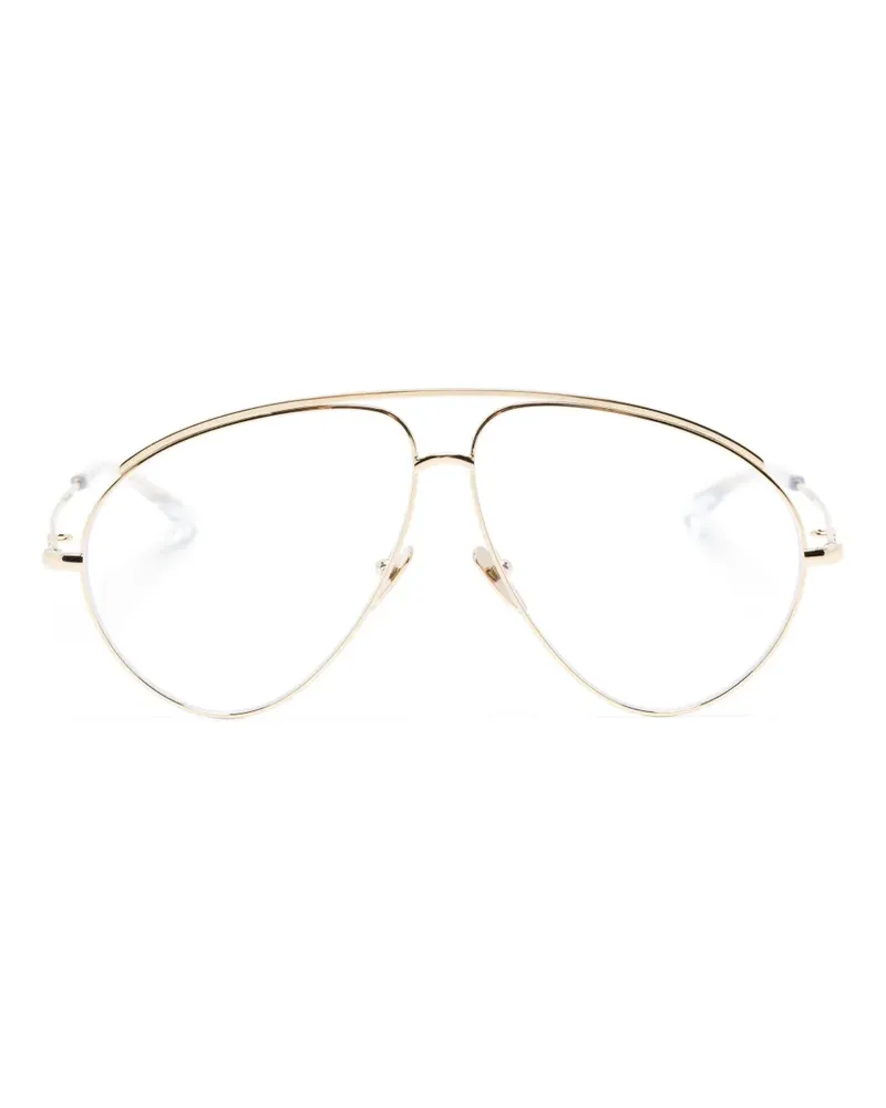 Gucci Klassische Pilotenbrille - Gold Gold