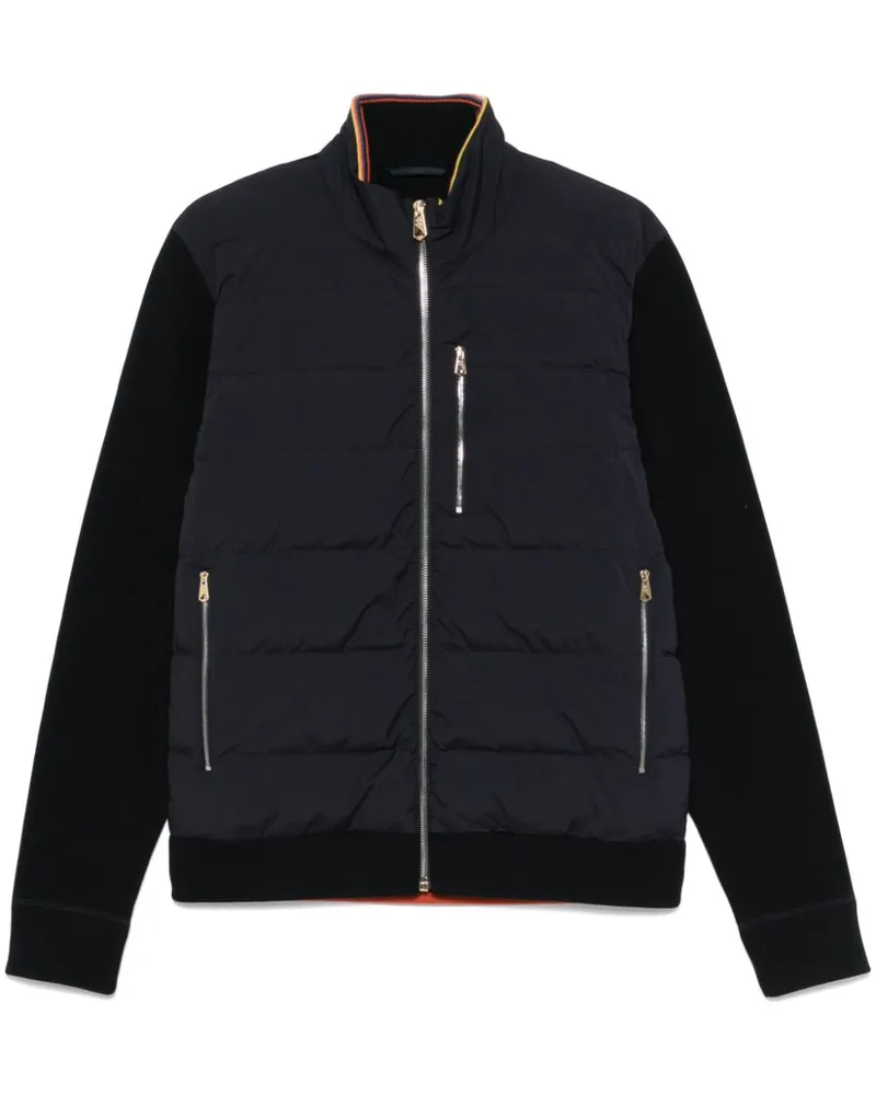 Paul Smith Jacke mit Kontrasteinsätzen - Blau Blau