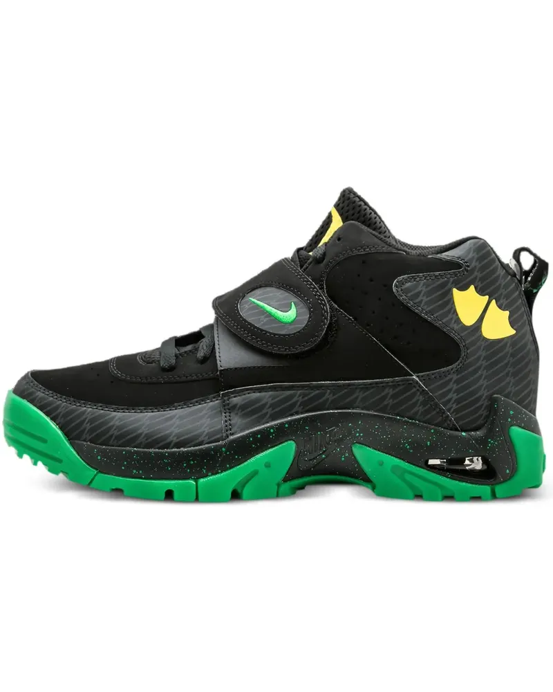 Nike x Oregon Duck Air Mission PRM Black/Apple Green Sneakers - Schwarz Schwarz