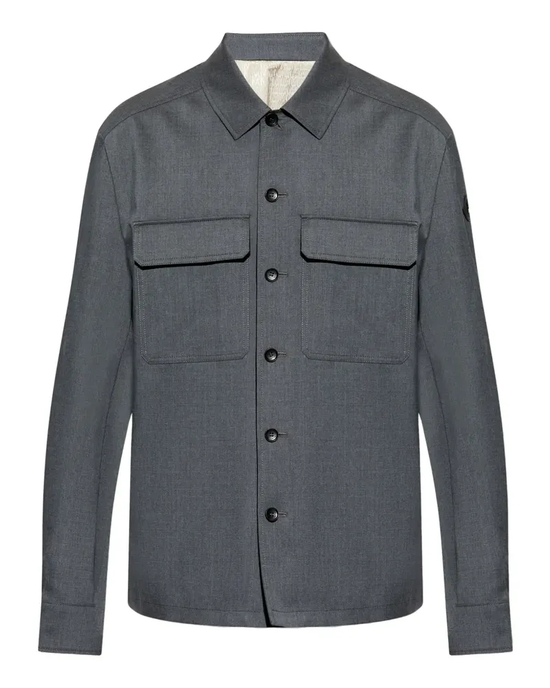 Moncler Larribet Hemdjacke - Grau Grau