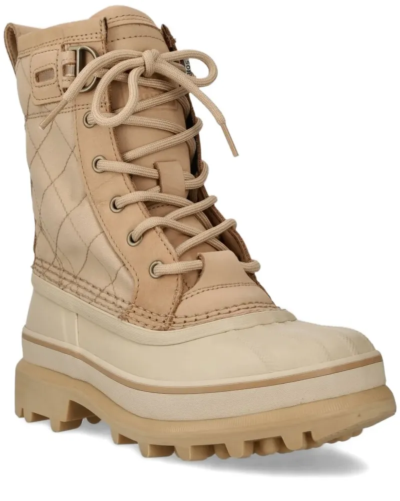 Sorel Gesteppte Schnürstiefel - Nude Nude