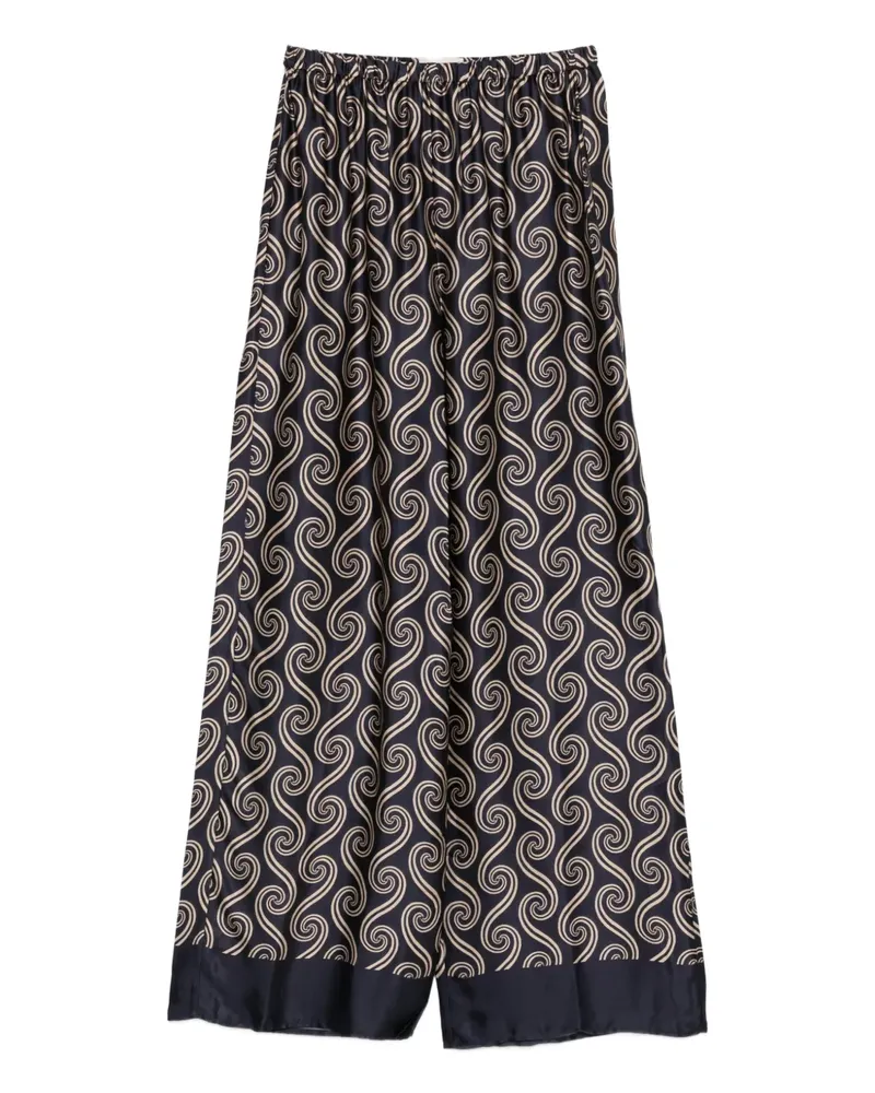 Faithfull The Brand Jensen Hose mit Muster - Blau Blau