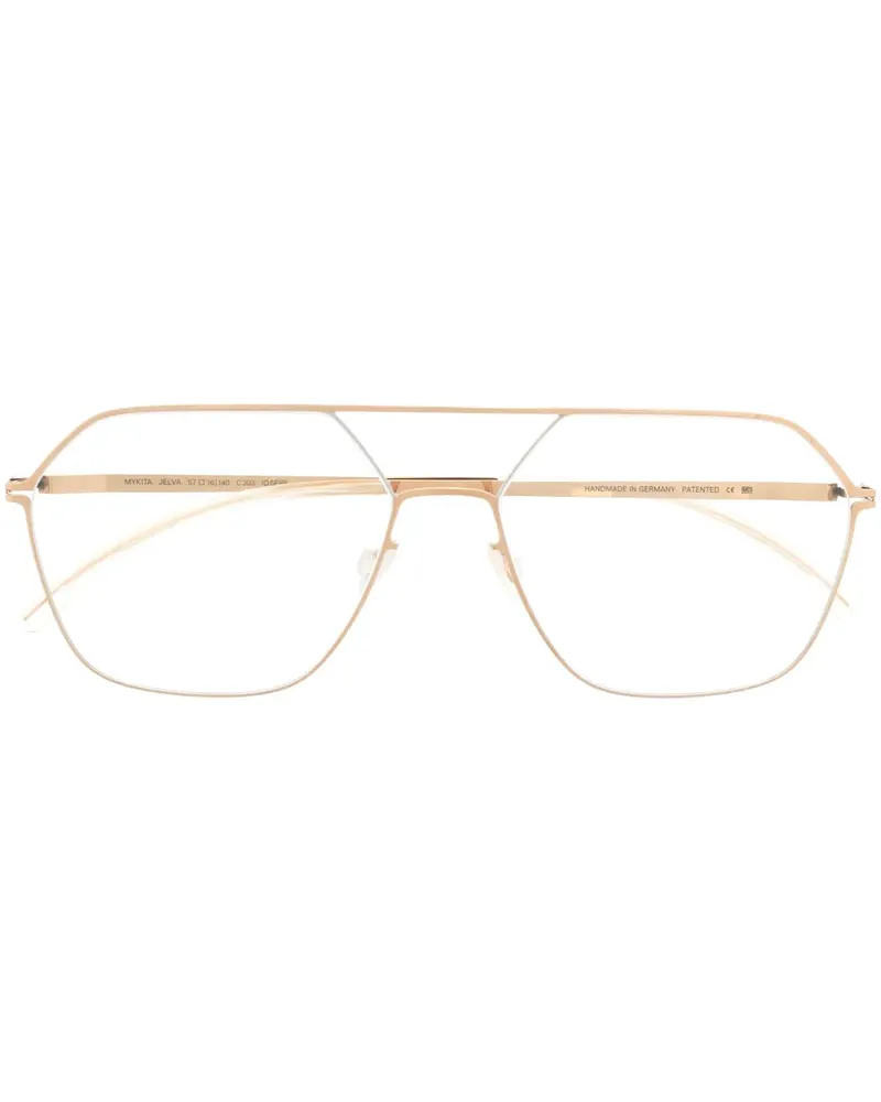 Mykita Jelva Pilotenbrille - Gold Gold