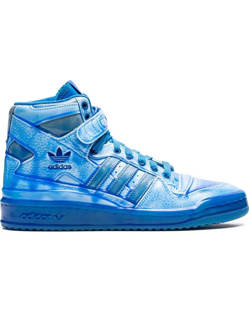 adidas x Jeremy Scott Forum Hi Sneakers - Blau Blau