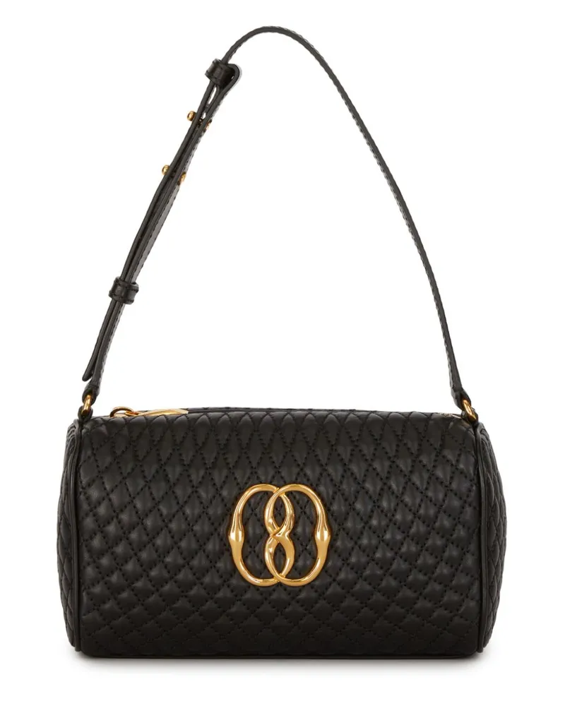 Bally Emblem Schultertasche - Schwarz Schwarz