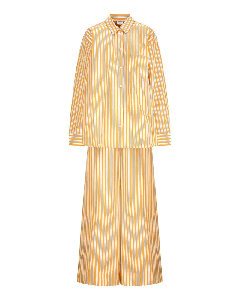 ANDAMANE Lana striped trousers set - Gelb Gelb