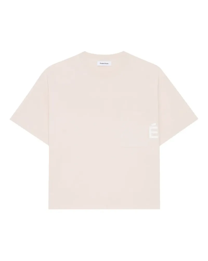 Études Studio T-Shirt aus Bio-Baumwolle - Rosa Rosa