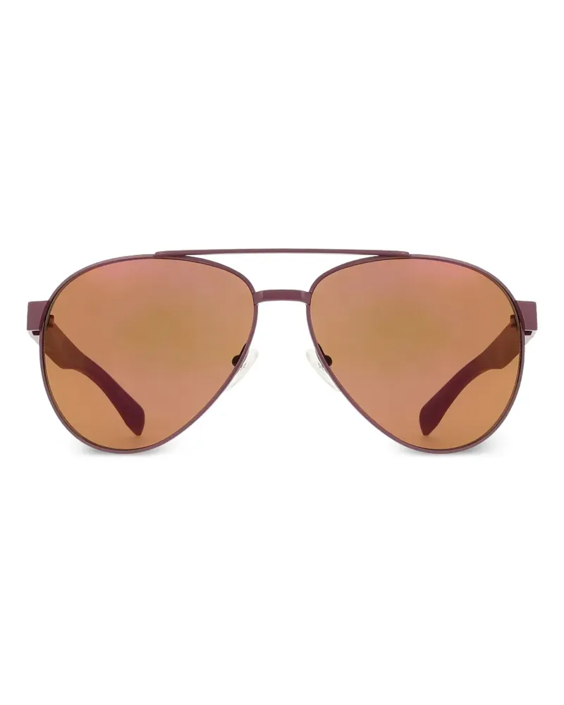 Lacoste pilot-frame sunglasses - Rot Rot