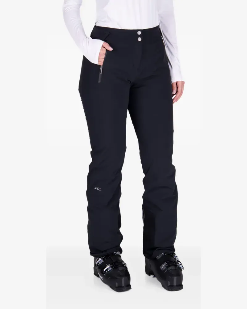 Kjus Skihose mit Logo-Stickerei - Schwarz Schwarz