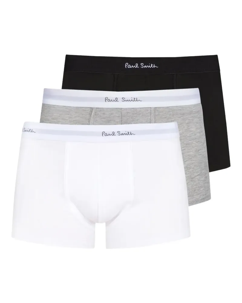 Paul Smith Set aus drei Boxershorts mit Logo-Bund - Schwarz Schwarz