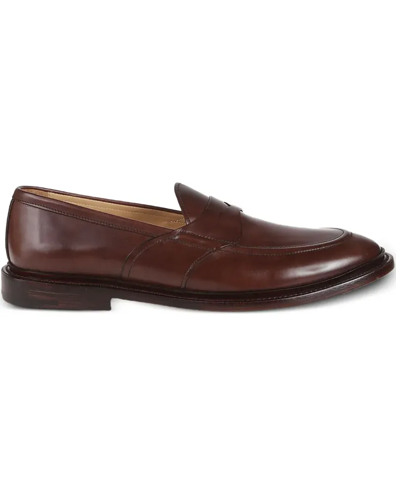 Premiata Penny-Loafer aus Leder - Braun Braun