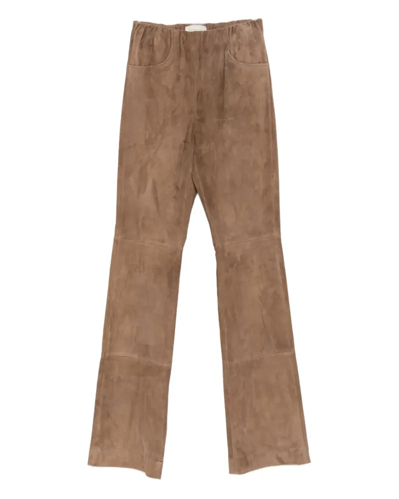 VIA MASINI 80 panelled trousers - Braun Braun
