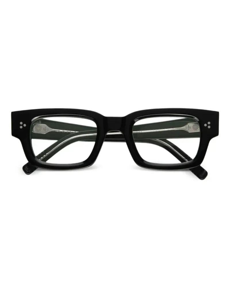 AKILA Syndicate Sonnenbrille mit eckigem Gestell - Schwarz Schwarz
