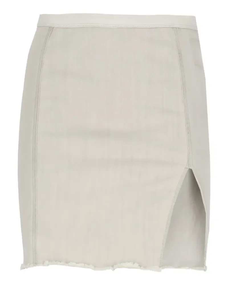 DRKSHDW by Rick Owens Sacred Minirock mit unbearbeitetem Saum - Nude Nude