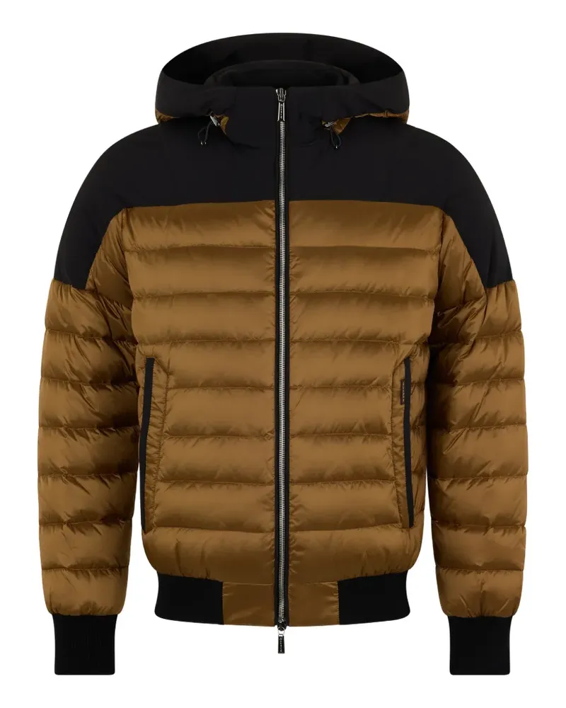 MOORER hooded quilted jacket - Braun Braun