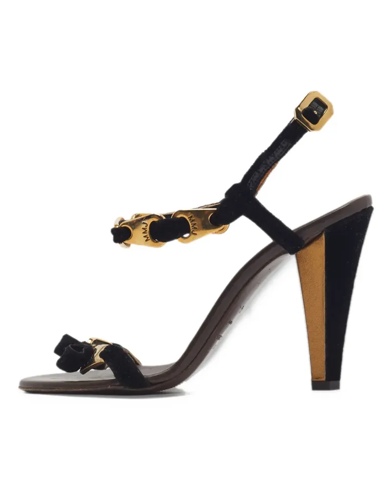 Marc Jacobs bow ankle-strap sandals - Schwarz Schwarz