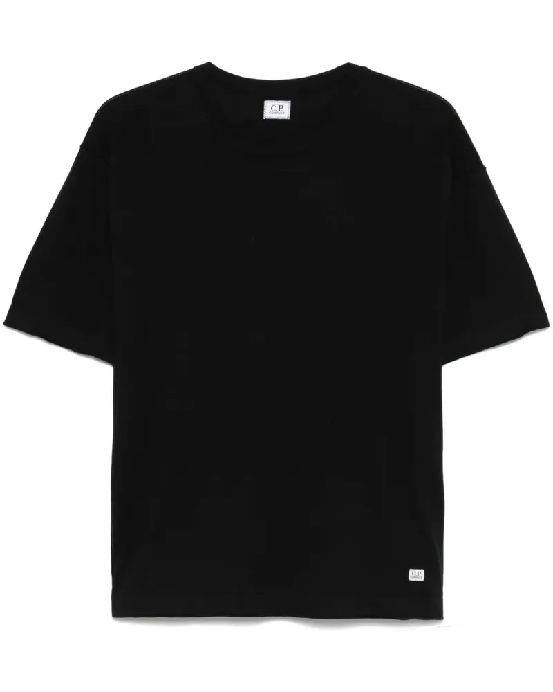 C.P. Company Klassisches T-Shirt - Schwarz Schwarz