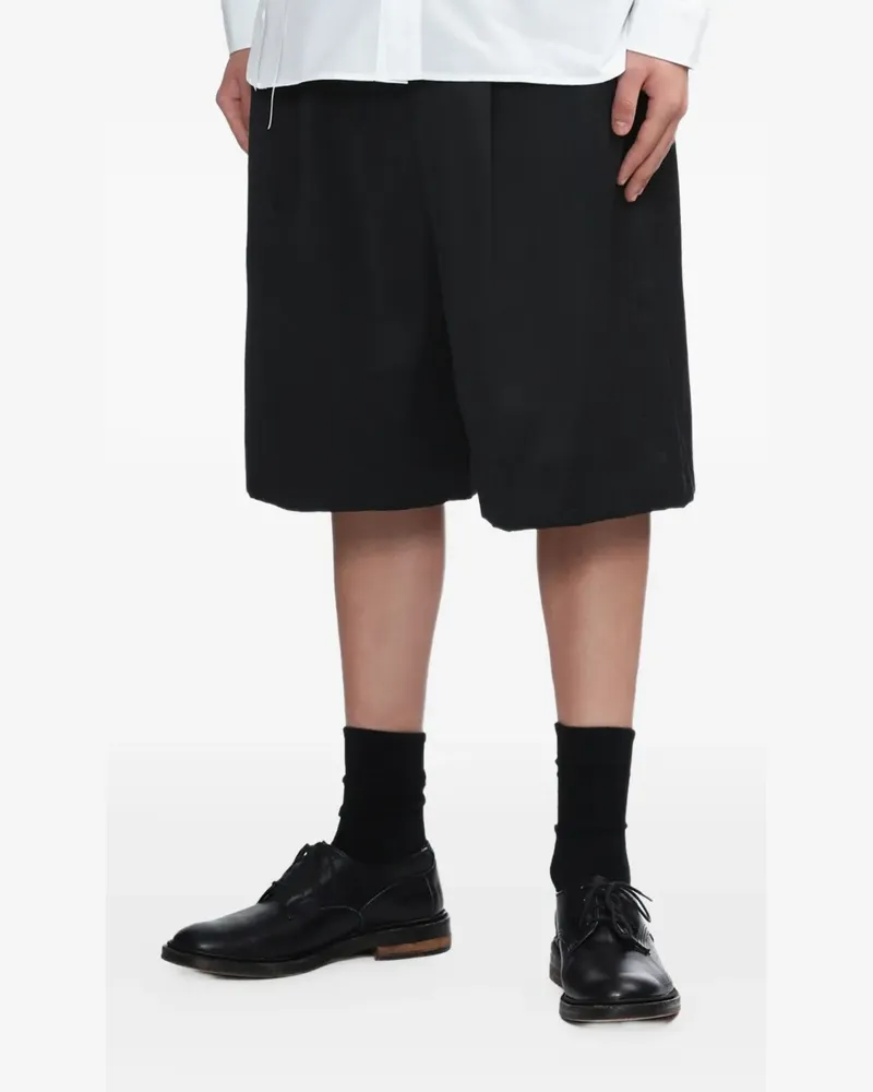 Simone Rocha belted shorts - Schwarz Schwarz