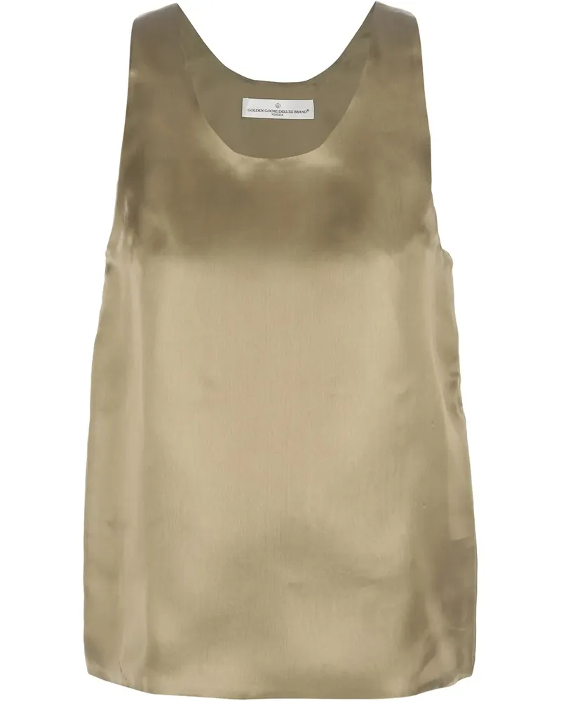 Golden Goose sleeveless top - Grün Grün