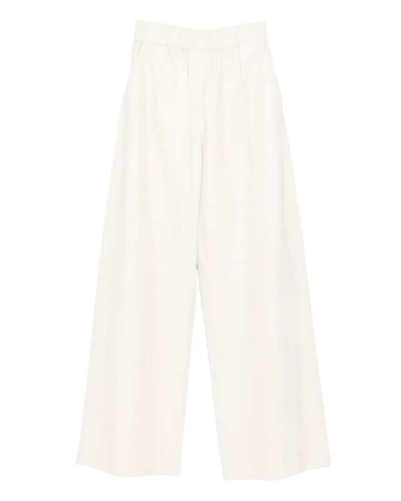 Arma Lederhose mit elastischem Bund - Nude Nude