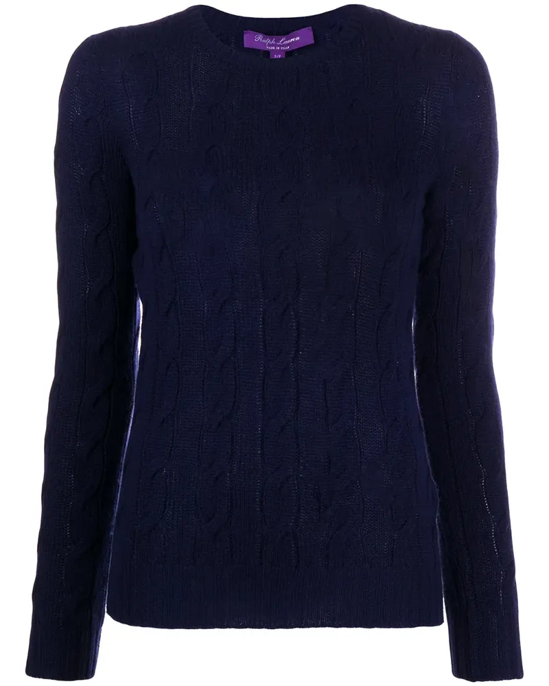Ralph Lauren Gestrickter Pullover - Blau Blau