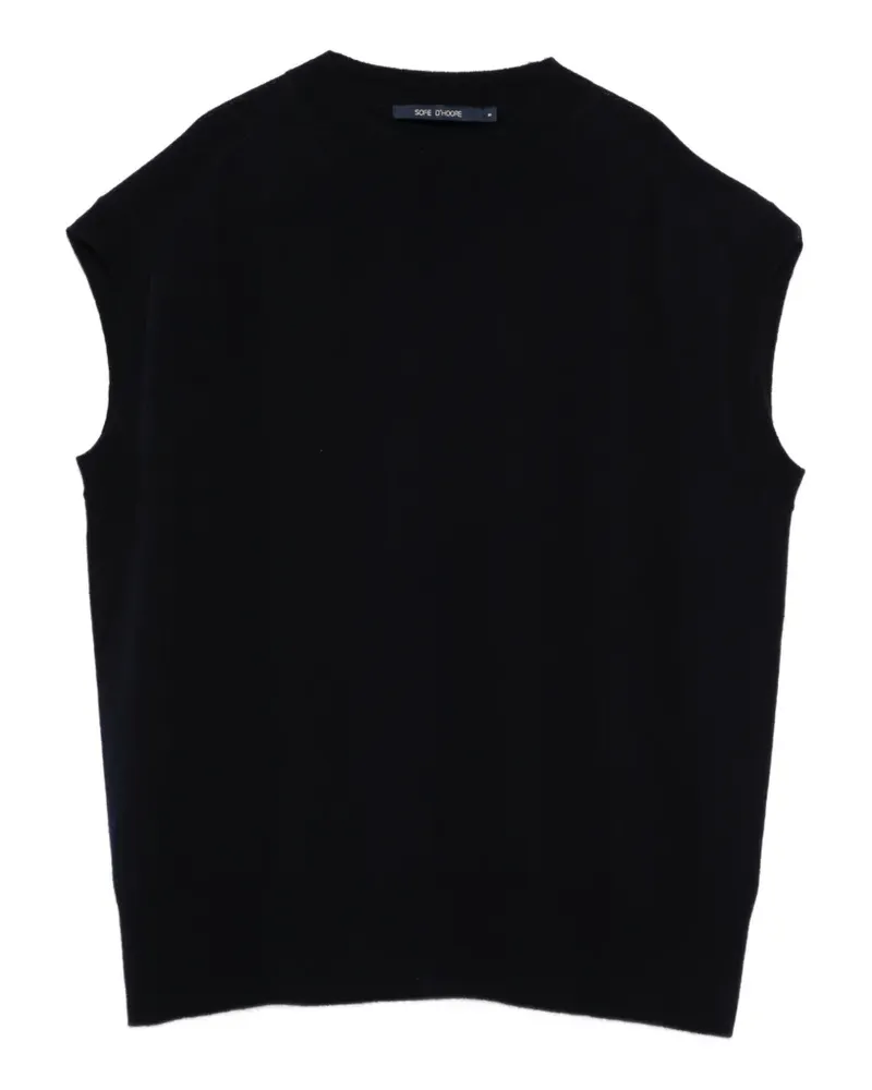 Sofie D'Hoore Pullunder aus Strick - Blau Blau