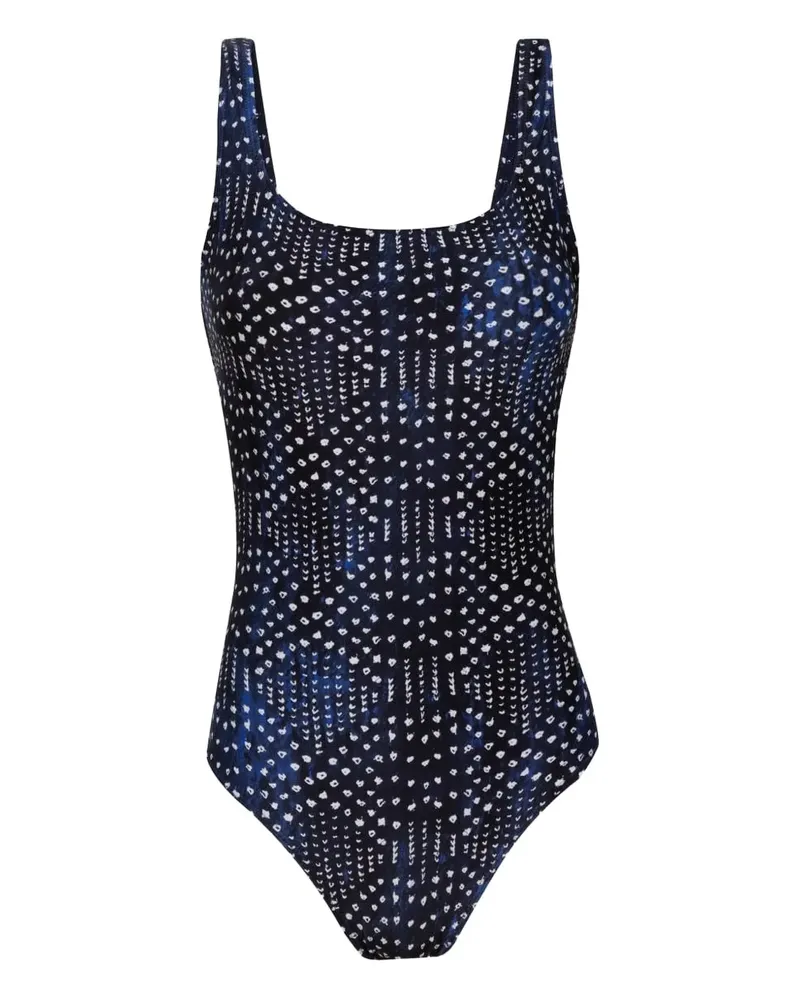 Lenny Niemeyer Badeanzug mit Print - Blau Blau