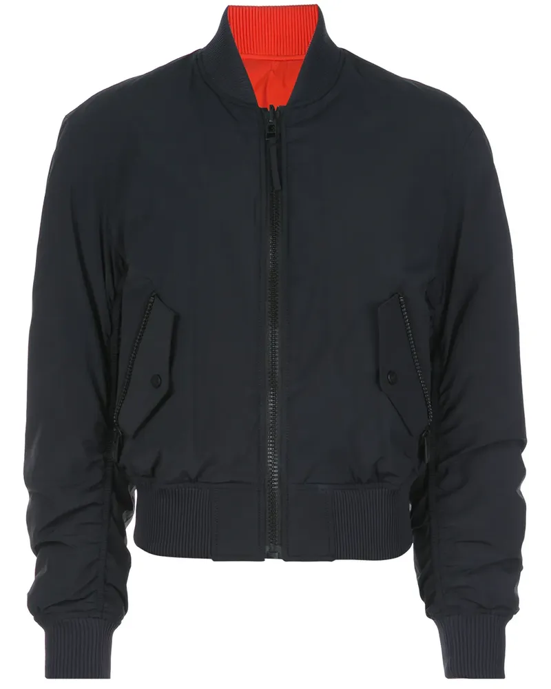 Aztech Mountain Bomberjacke mit Reißverschluss - Schwarz Schwarz