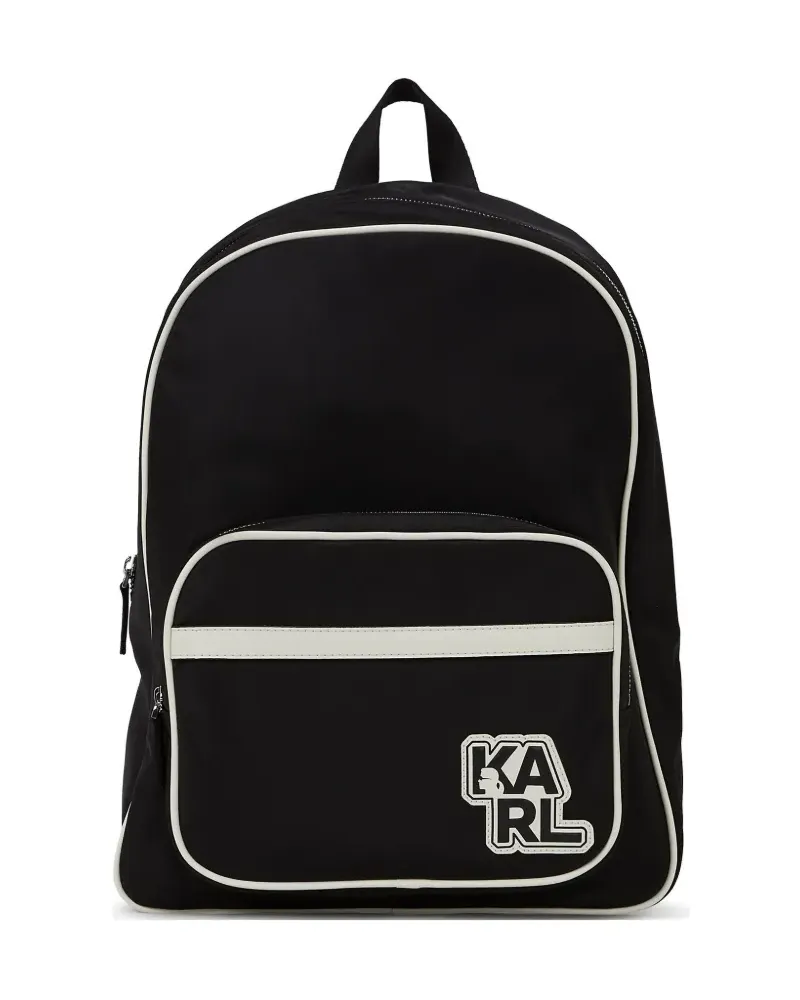 Karl Lagerfeld Rucksack mit Logo - Schwarz Schwarz