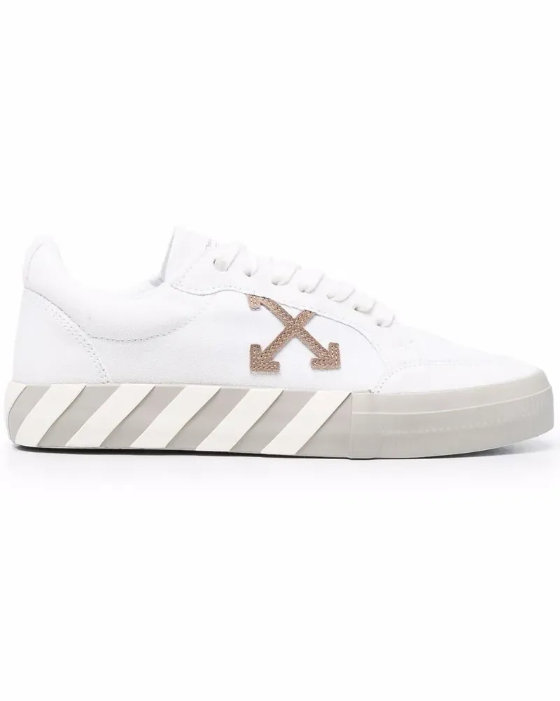 OFF-WHITE Vulcanized Sneakers - Weiß Weiß
