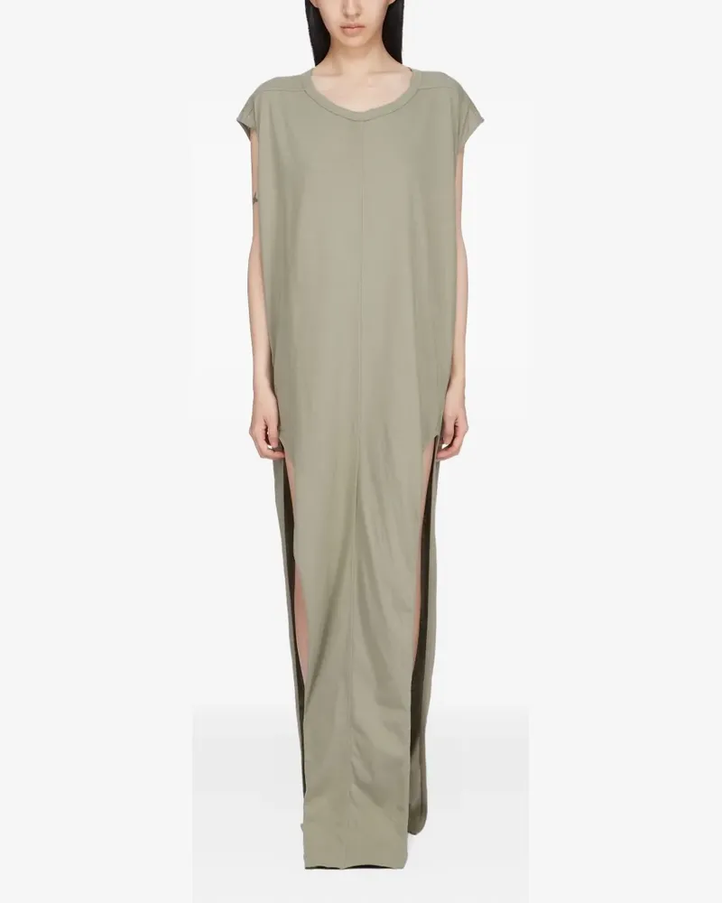 Rick Owens Ärmelloses Maxikleid - Grün Grün
