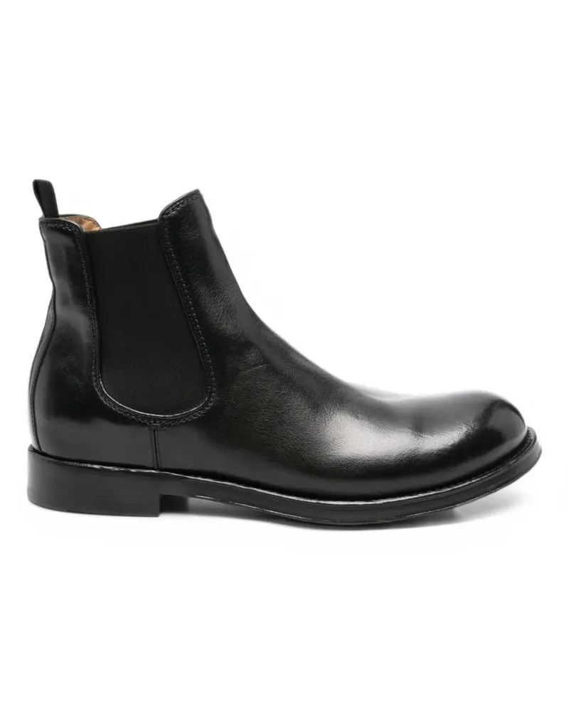 Officine Creative Italia Klassische Chelsea-Boots - Schwarz Schwarz