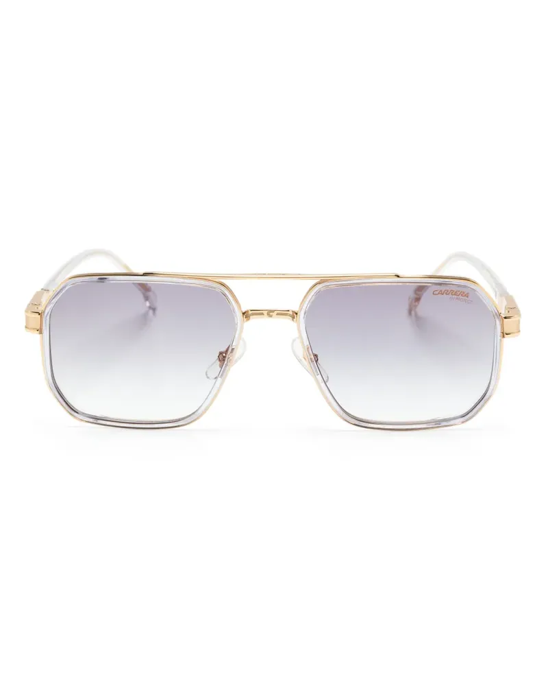 Carrera Getönte Pilotenbrille - Gold Gold
