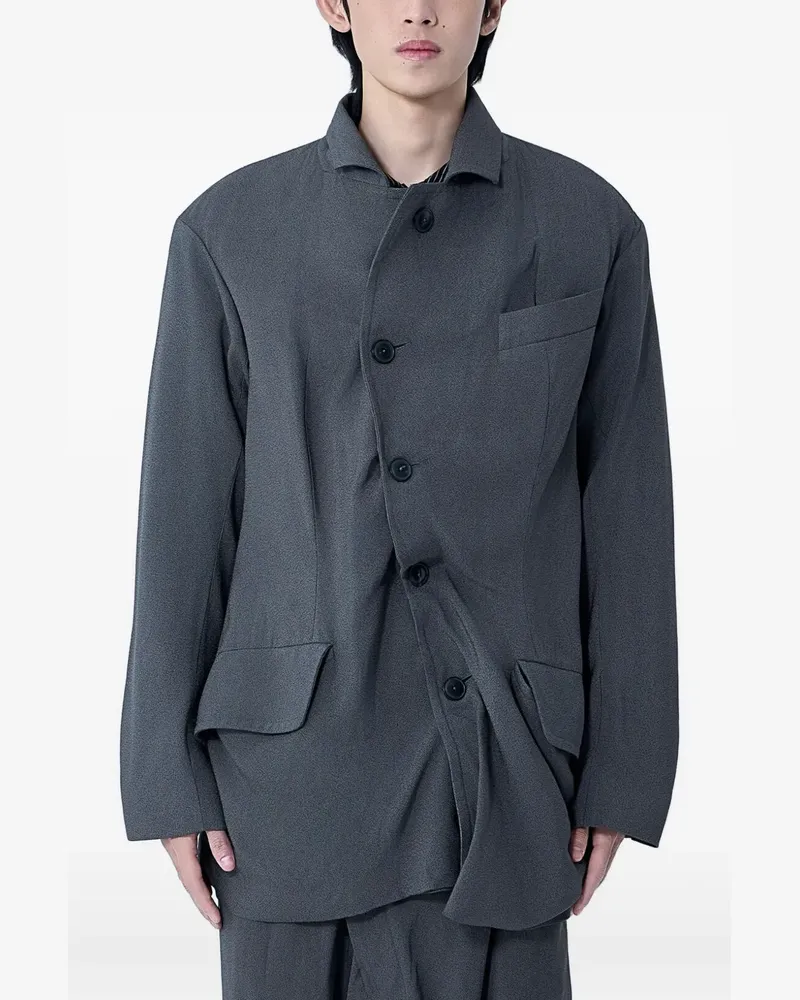 Vivienne Westwood asymmetrical notched blazer - Grau Grau