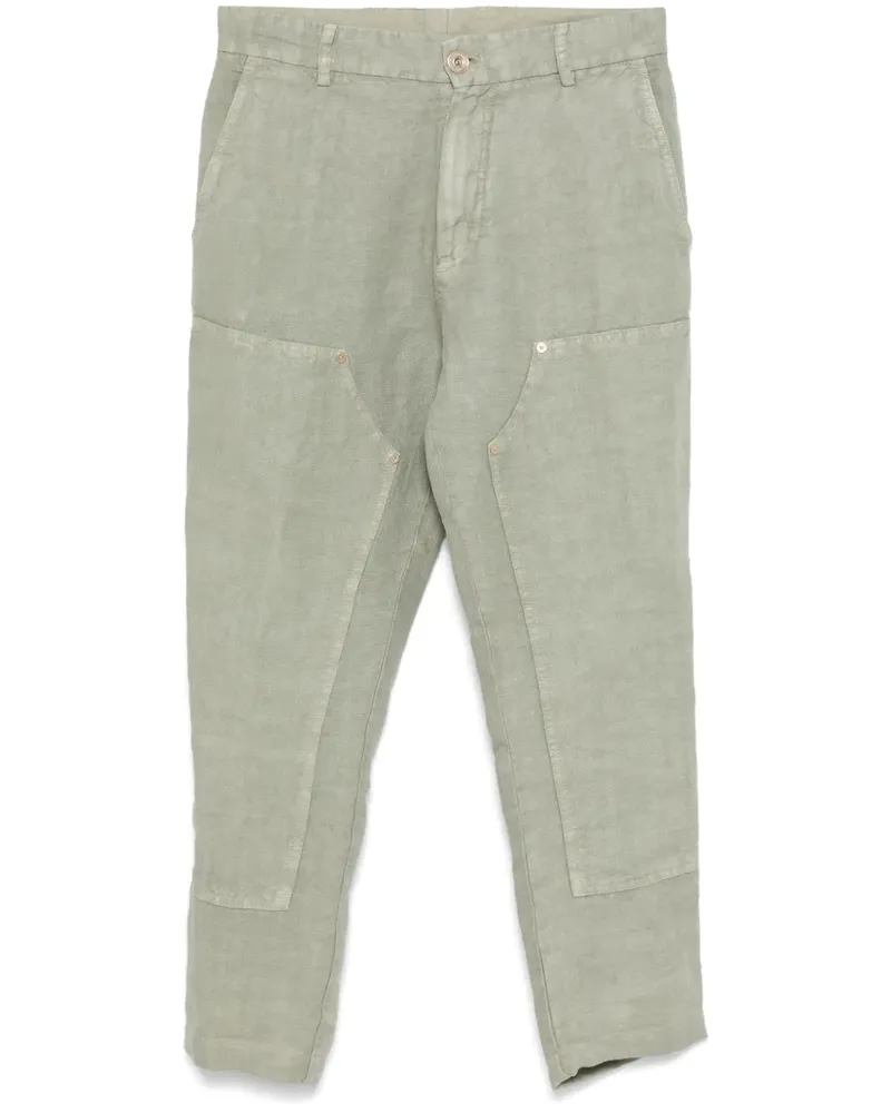 Eleventy Klassische Cropped-Hose - Grün Grün