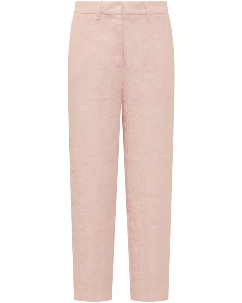 forte_forte Jacquard-Hose - Rosa Rosa