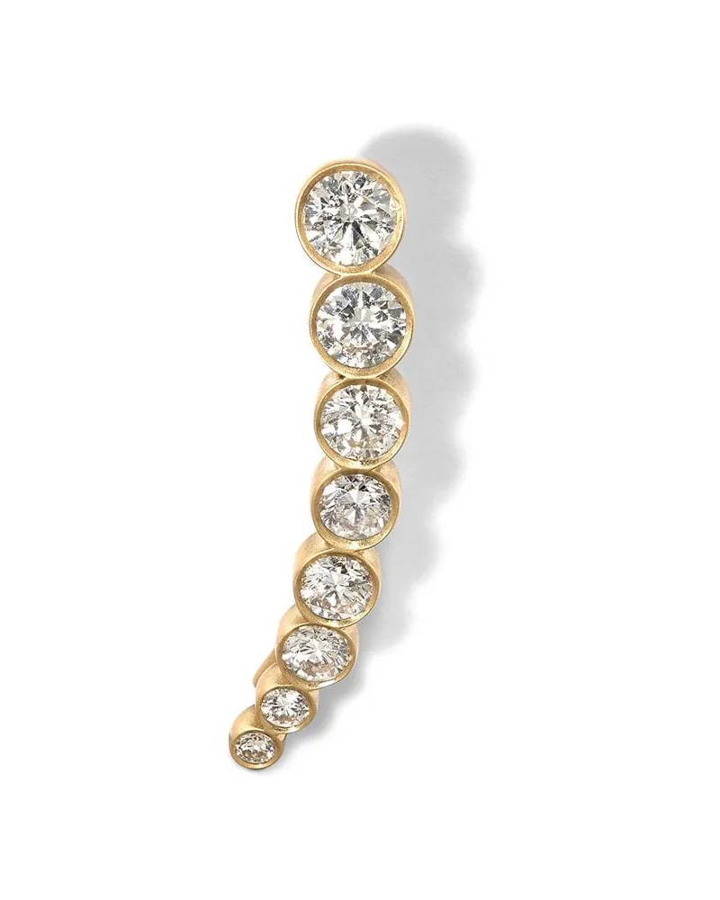 Sophie Bille Brahe Croissant de Lune Ohrring Gold