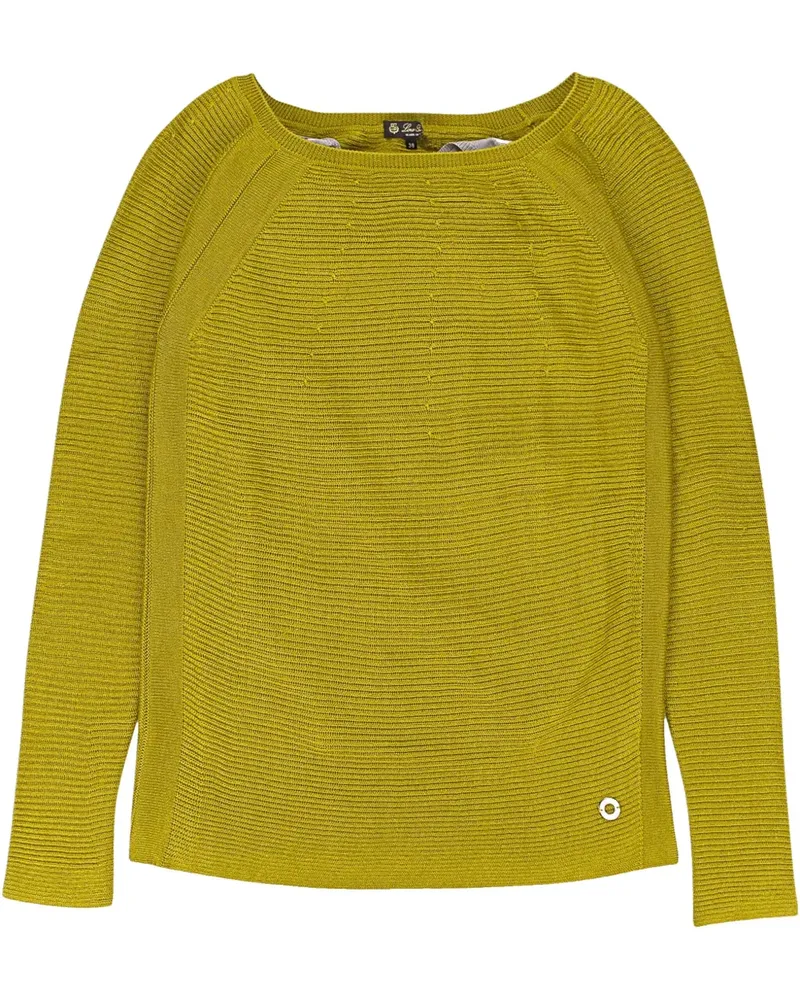 Loro Piana Kaschmirpullover mit U-Boot-Ausschnitt - Gelb Gelb