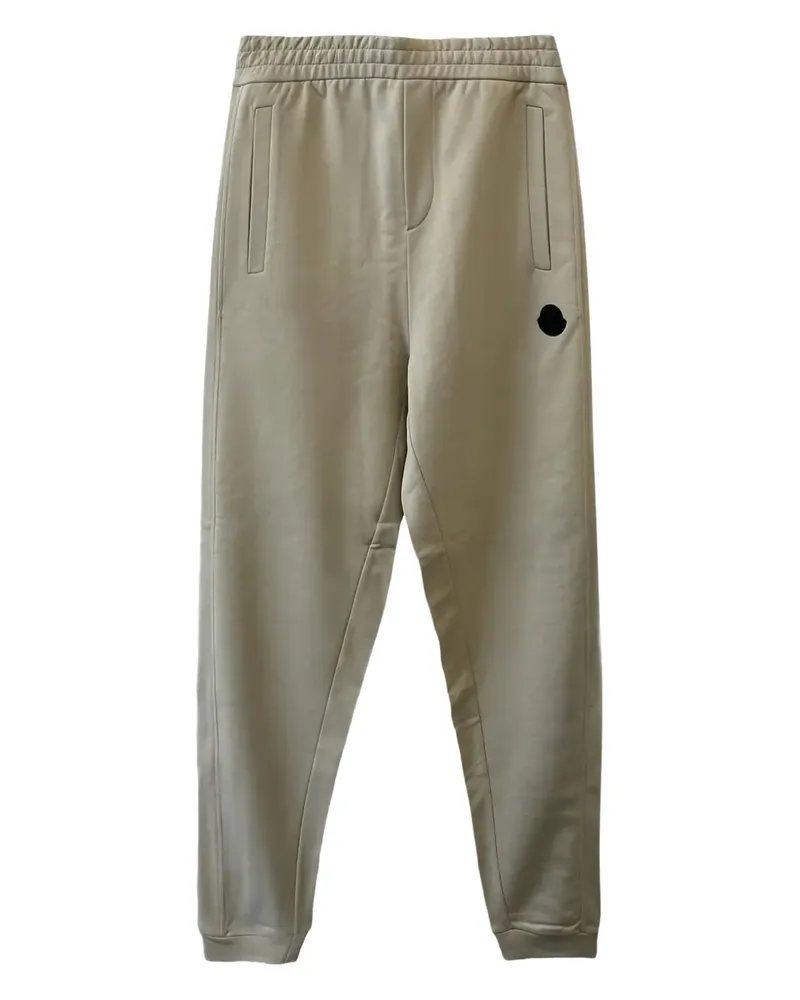 Moncler Jogginghose mit Logo-Patch - Nude Nude